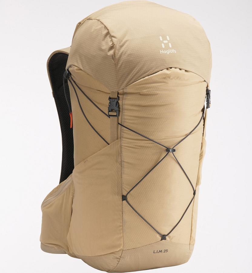 Haglöfs Mens L.I.M 25 Hiking Backpack Khaki/Black New Zealand 60254MRCV
